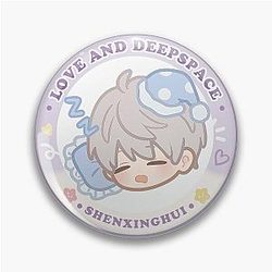 Xavier Chibi Love and Space Pin