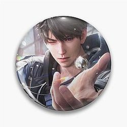 Caleb Love and Space Pin