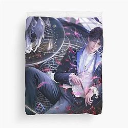 Love and Space Duvet Cover