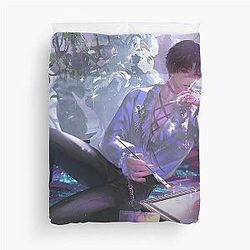 Love and Deep Space Duvet Cover