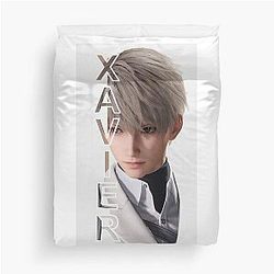 Xavier Love and Deepspace Design Duvet Cover