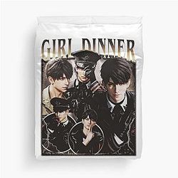Love And Vintage 90s Gamer Fan Art Duvet Cover