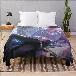 Love and Deep Space Beautiful Cover Image Throw Blanket