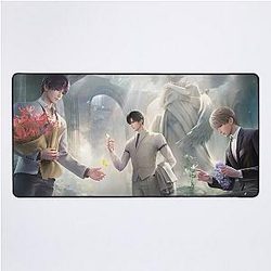Love and Space - Beautiful Cover Desk Mat