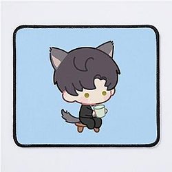 Love Deepspace and Zayne Sipping Mouse Pad