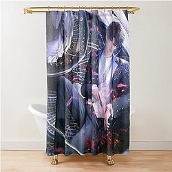 Love and Deepspace Cover Shower Curtain