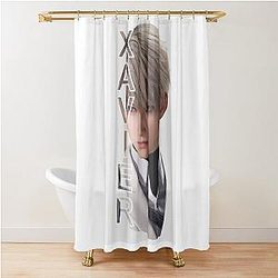 Xavier and Deepspace Design Shower Curtain