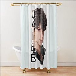Caleb Love Deepspace Design Shower Curtain