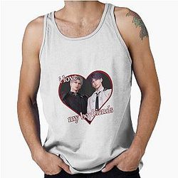 Love Deepspace Sylus Rafayel Otome Game LADS Sylus Rafayel I Love My Boyfriend Sylus Rafayel Love Deepspace Tank Top