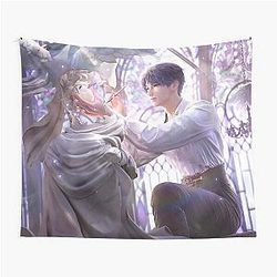 Love and Space - Cover Image Tapestry