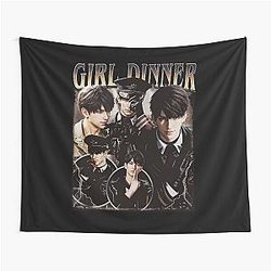 Love And Deepspace Vintage 90s Gamer Fan Art Tapestry