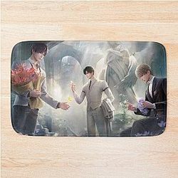 Love and Space - Beautiful Bath Mat