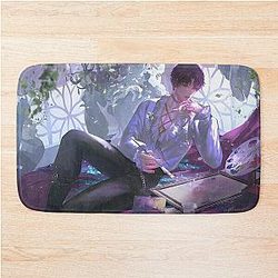 Love and Deep Space Beautiful Bath Mat