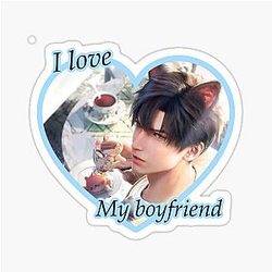 Love and Deepspace I love my boyfriend Sticker