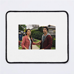 Love and Monsters is a romance Love And Monsters Mouse Pads