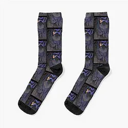 Lucanis Dellamorte Dragon Age Socks