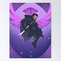 Lucanis Dellamorte Dragon Age The Veilguard Poster