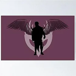 Dragon Age: Daedric Wings Poster
