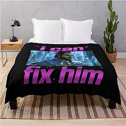 Lucanis I Can Fix Him Lucanis Dellamorte Throw Blanket