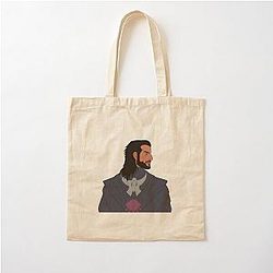 Lucanis Dellamorte Covert Leathers Cotton Tote Bag