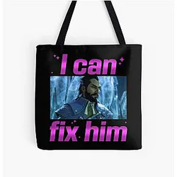 Lucanis I Can Fix Him, Dellamorte All Over Print Tote Bag