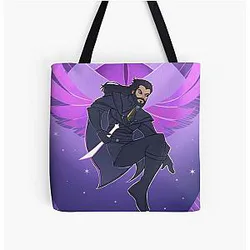 Lucanis Dellamorte Dragon Age Veilguard Tote Bag