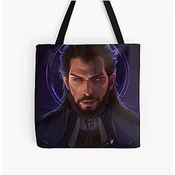 Lucanis Dellamorte Dragon Age Veilguard Tote Bag