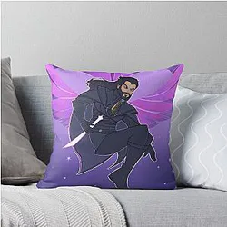 Lucanis Dellamorte -  Dragon Age: The Veilguard Throw Pillow