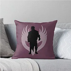 Dragon Age: Lucanis Dellamorte Antivan Crows Throw Pillow