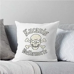 Lucanis dellamorte throw pillow