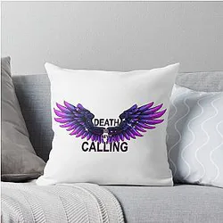 Veilguard Lucanis Dellamorte Wings Dragon Age Throw Pillow