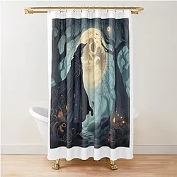 Lucanis Dellamorte Cartoon Shower Curtain