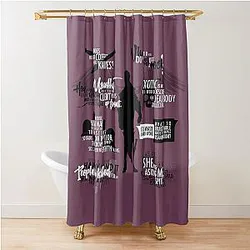 Dragon Age: The Lucanis Della Morte Shower Curtain
