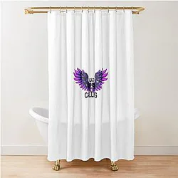 Veilguard Lucanis Dellamorte Wings Dragon Age Shower Curtain