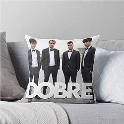 Dobre Brothers Throw Pillow