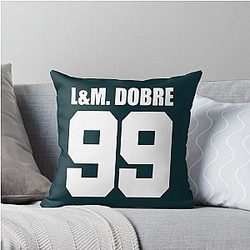 Dobre Brothers Throw Pillow
