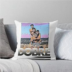 Dobre Twins Throw Pillow