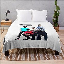 Dobre Ladies Sexy Fashionable Midriff Crop Top Throw Blanket