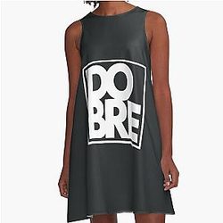 Dobre Brothers Logo Merch A-Line Dress