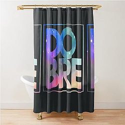 Dobre Brothers Galaxy Box Logo Shower Curtain