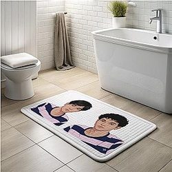 Lucas and Marcus - Dobre Twins YouTube Stars Lucas And Marcus Bath Mats