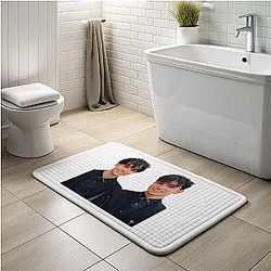 Lucas and Marcus - Acrobatics and Gymnastics Lucas And Marcus Bath Mats