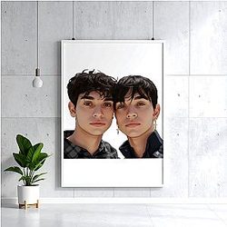 Lucas and Marcus - Teen Pop Culture Influencer Lucas And Marcus Posters