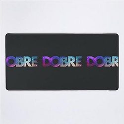 Dobre Brothers Galaxy Logo Merch Desk Mat