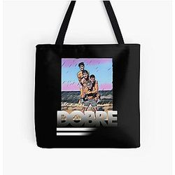 Dobre Twins Dobre Brothers All Over Print Tote Bag