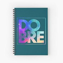 Kids Dobro Brothers Galaxy Spiral Notebook