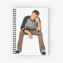 Lucas Scott - Chad Murray Spiral Notebook