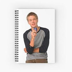 Lucas Scott - Chad Michael Murray Spiral Notebook
