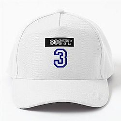 Lucas Scott Jersey Number Baseball Cap