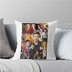Lucas Scott College Throw Pillow